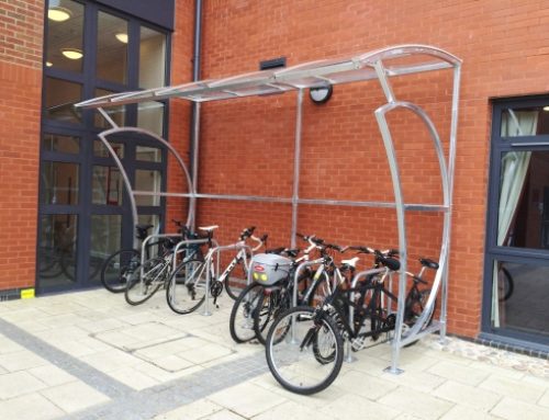 Wall Mounted Witton Cycle Shelter 2